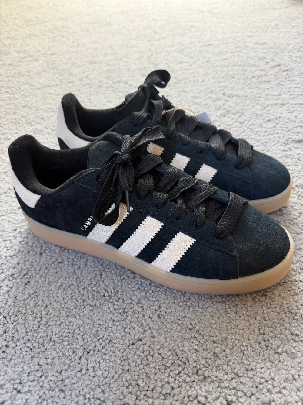 adidas Originals Campus 00s Core Black Gum Skate Shoes Men’s 11.5 NEW WITH TAGS
